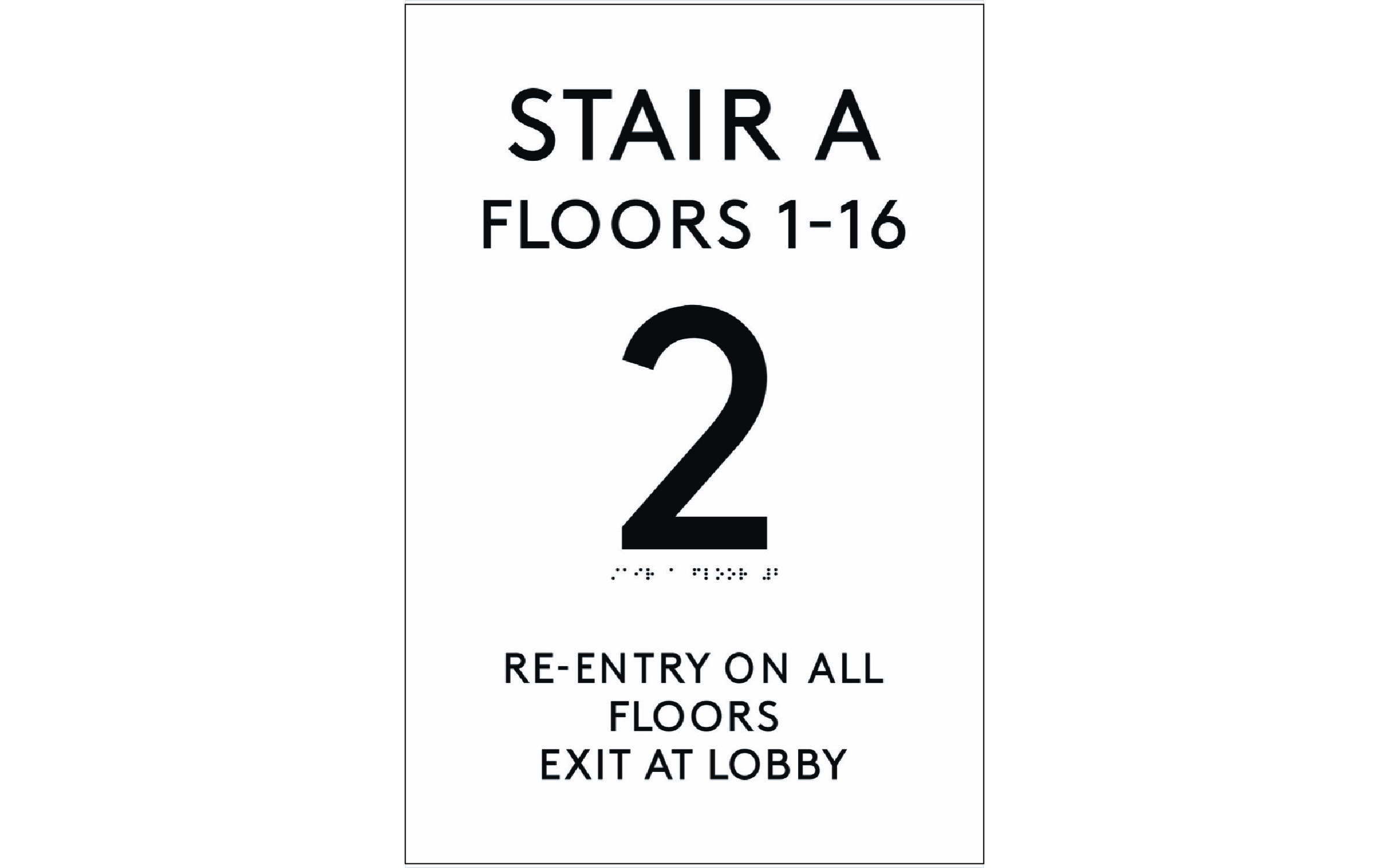 12x18 Stair Re-Entry BOH